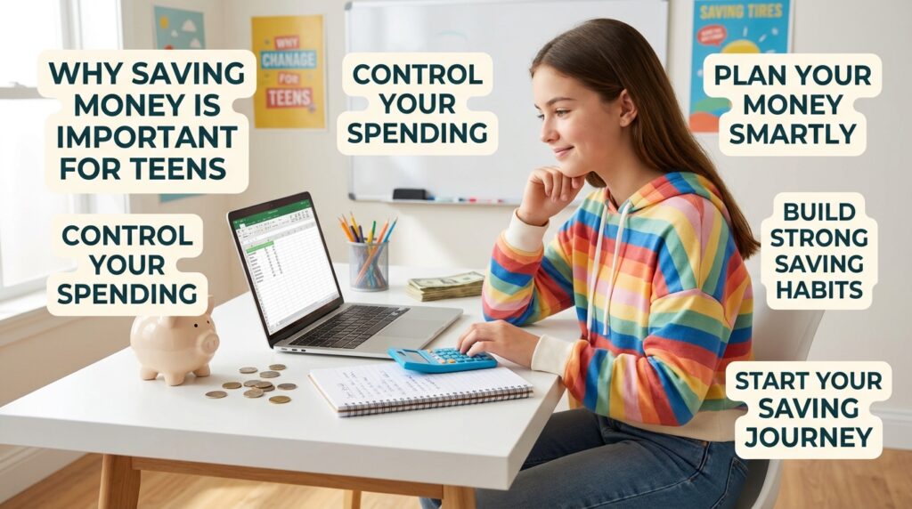 How to save up money for teens